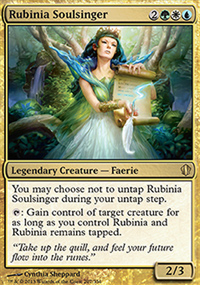 Rubinia Soulsinger - Commander 2013