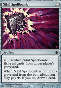 Nihil Spellbomb - Commander 2013