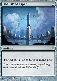 Obelisk of Esper - Commander 2013