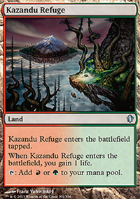 Kazandu Refuge - Commander 2013