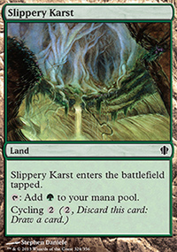 Slippery Karst - Commander 2013