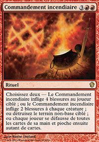 Commandement incendiaire - 