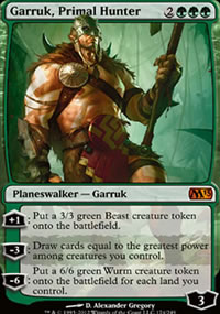 Garruk, Primal Hunter - Magic 2013