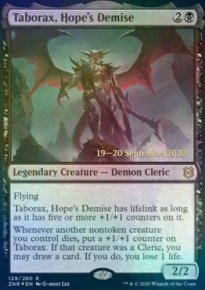 Taborax, Hope's Demise - Prerelease Promos