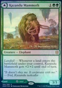 Kazandu Mammoth - Prerelease Promos