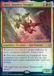 Akiri, Fearless Voyager - Prerelease Promos