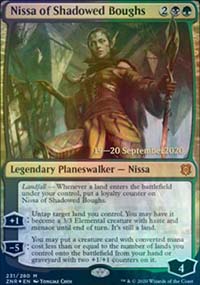 Nissa of Shadowed Boughs - Prerelease Promos