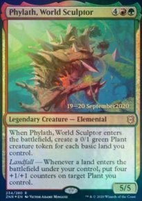 Phylath, World Sculptor - Prerelease Promos