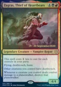 Zagras, Thief of Heartbeats - Prerelease Promos