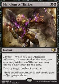 Malicious Affliction - Commander 2014