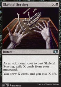 Skeletal Scrying - Commander 2014