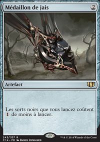 Mdaillon de jais - 