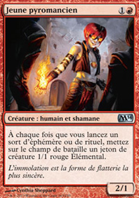 Jeune pyromancien - Magic 2014