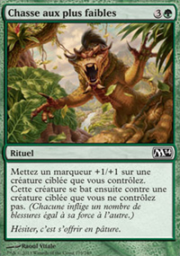 Chasse aux plus faibles - Magic 2014