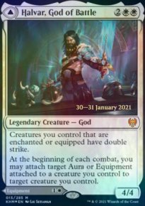 Halvar, God of Battle - Prerelease Promos