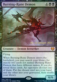 Burning-Rune Demon - 