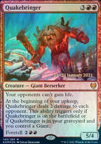 Quakebringer - Prerelease Promos