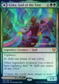 Esika, God of the Tree - Prerelease Promos