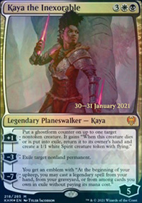 Kaya the Inexorable - Prerelease Promos