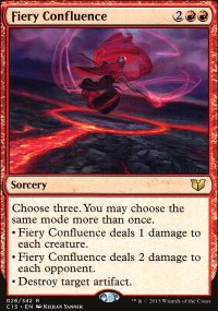 Fiery Confluence - Commander 2015