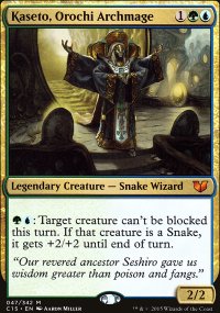 Kaseto, Orochi Archmage - Commander 2015