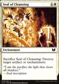 Seal of Cleansing - Commander 2015