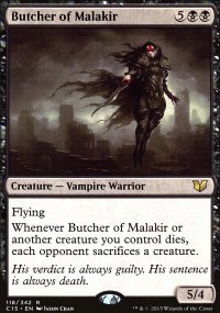 Butcher of Malakir - Commander 2015