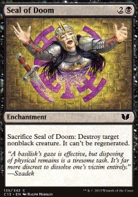 Seal of Doom - Commander 2015