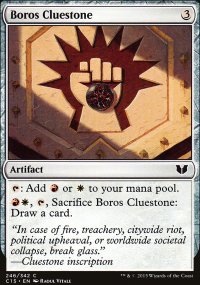 Boros Cluestone - Commander 2015