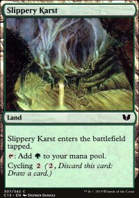 Slippery Karst - Commander 2015