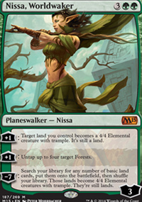 Nissa, Worldwaker - Magic 2015