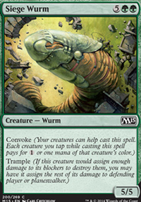 Siege Wurm - Magic 2015