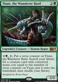 Yisan, the Wanderer Bard - Magic 2015