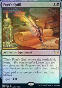 Poet's Quill - Prerelease Promos