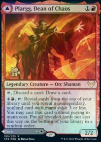 Plargg, Dean of Chaos - Prerelease Promos