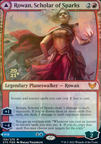 Rowan, Scholar of Sparks - Prerelease Promos