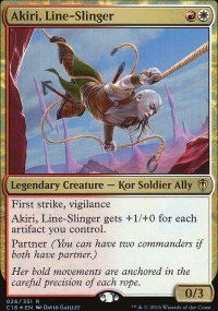 Akiri, Line-Slinger - Commander 2016