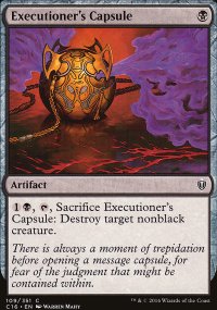 Executioner's Capsule - Commander 2016