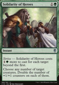 Solidarity of Heroes - Commander 2016