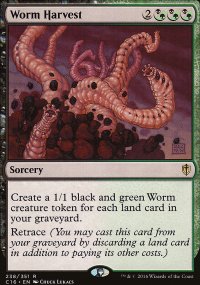 Worm Harvest - Commander 2016