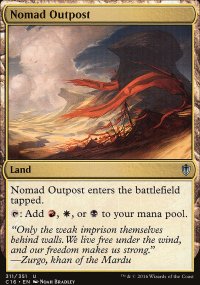 Nomad Outpost - Commander 2016