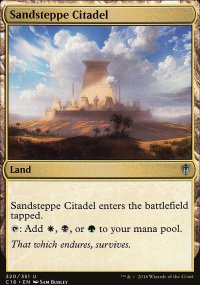 Sandsteppe Citadel - Commander 2016