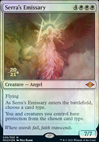 Serra's Emissary - Prerelease Promos