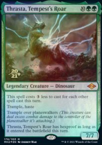 Thrasta, Tempest's Roar - Prerelease Promos