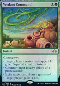 Verdant Command - Prerelease Promos