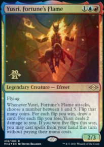 Yusri, Fortune's Flame - Prerelease Promos