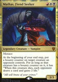 Mathas, Fiend Seeker - Commander 2017