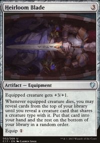 Heirloom Blade - Commander 2017