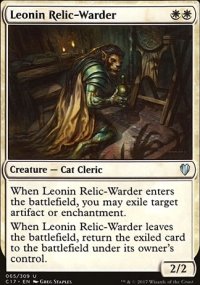 Leonin Relic-Warder - Commander 2017