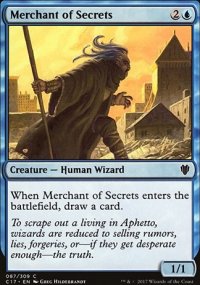 Merchant of Secrets - Commander 2017